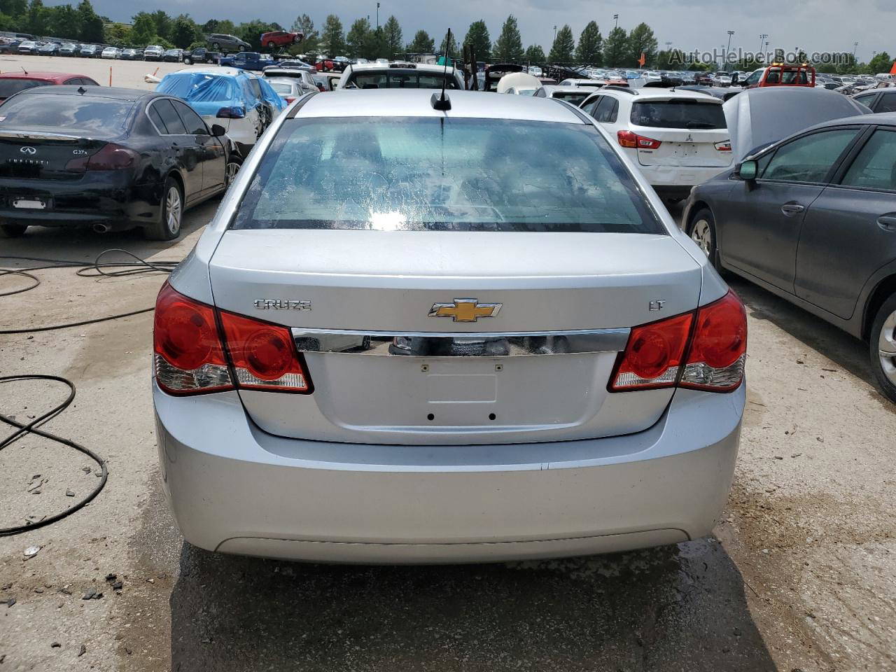 2016 Chevrolet Cruze Limited Lt Silver vin: 1G1PE5SB7G7167364