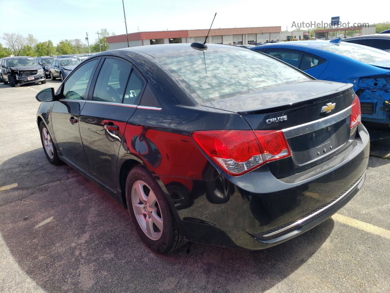 2016 Chevrolet Cruze Limited Lt Серый vin: 1G1PE5SB7G7213565