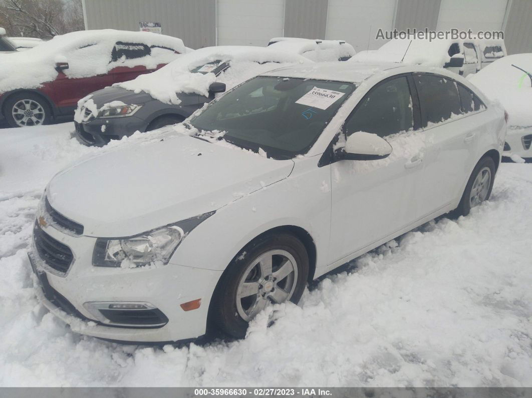 2016 Chevrolet Cruze Limited Lt White vin: 1G1PE5SB7G7222881