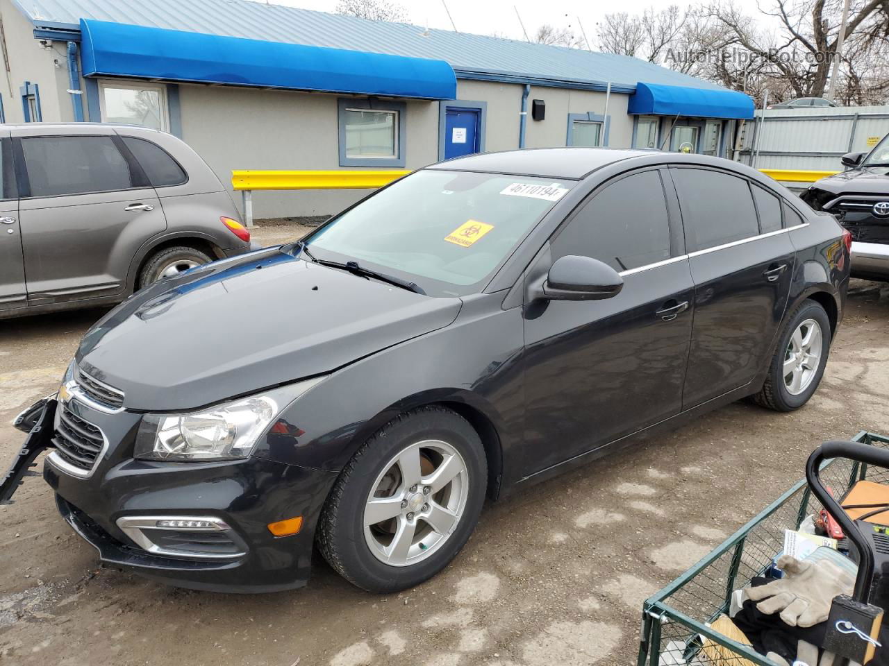 2016 Chevrolet Cruze Limited Lt Угольный vin: 1G1PE5SB7G7226364