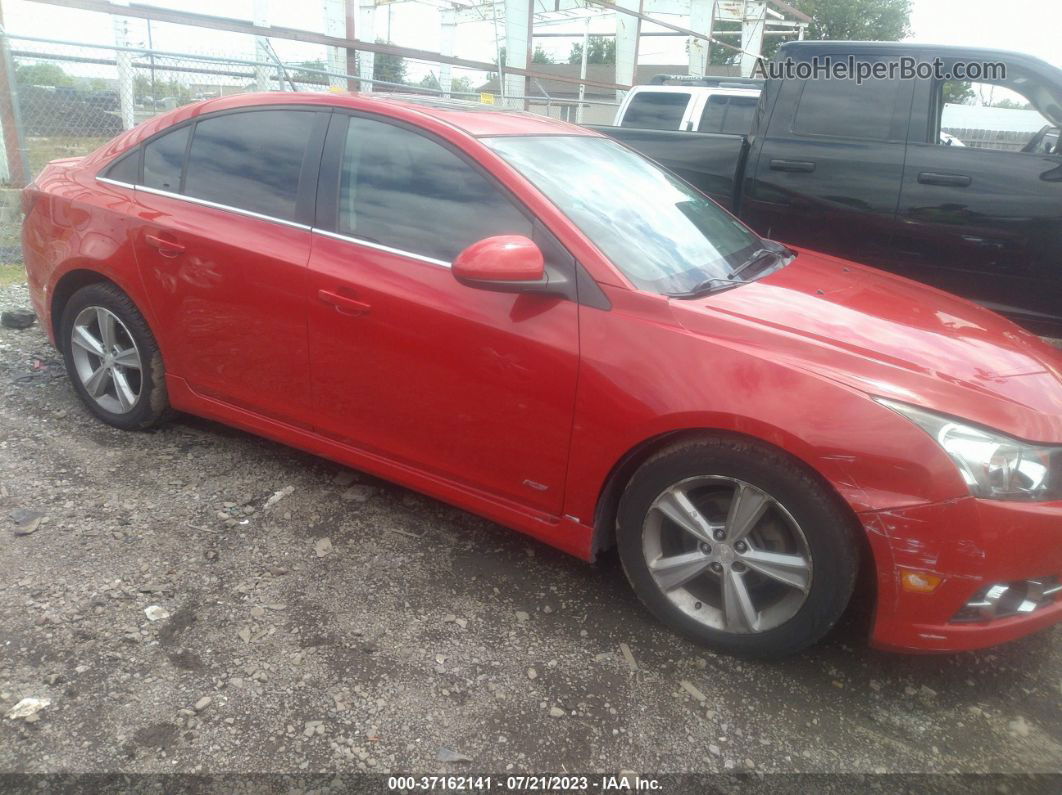 2013 Chevrolet Cruze 2lt Red vin: 1G1PE5SB8D7306963