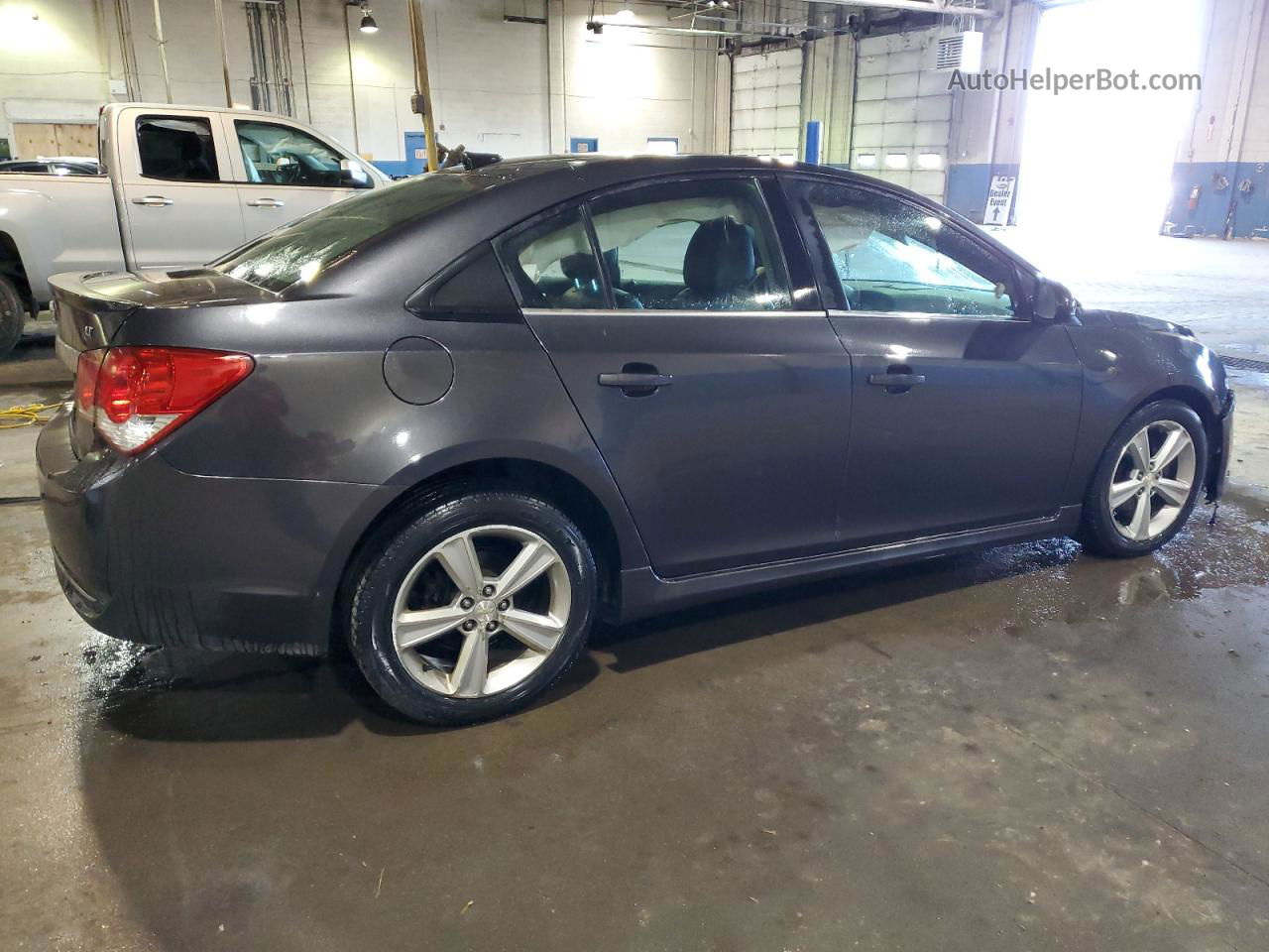 2014 Chevrolet Cruze Lt Gray vin: 1G1PE5SB8E7196711