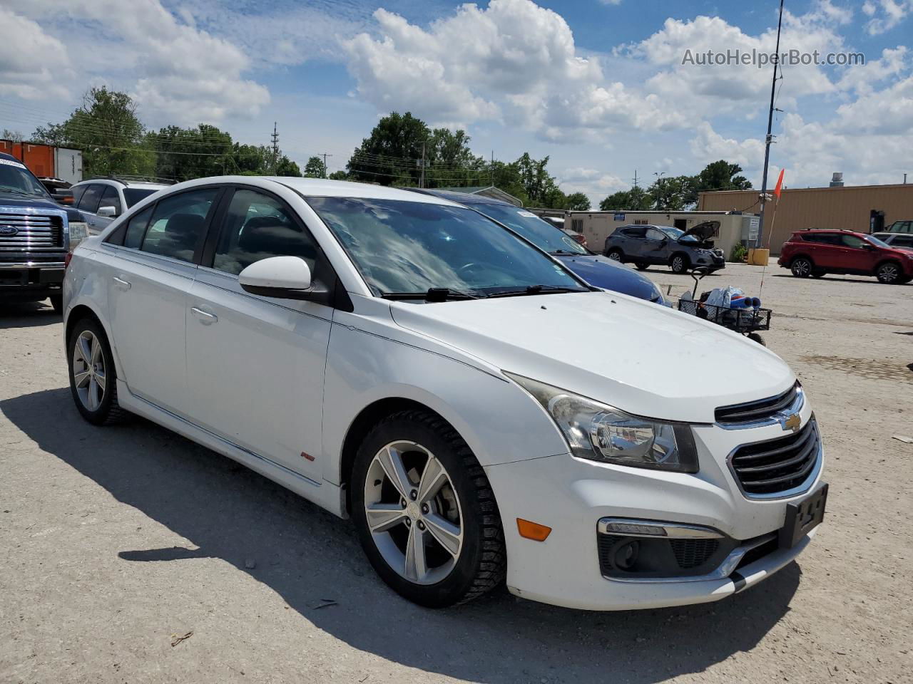 2015 Chevrolet Cruze Lt Silver vin: 1G1PE5SB8F7156663