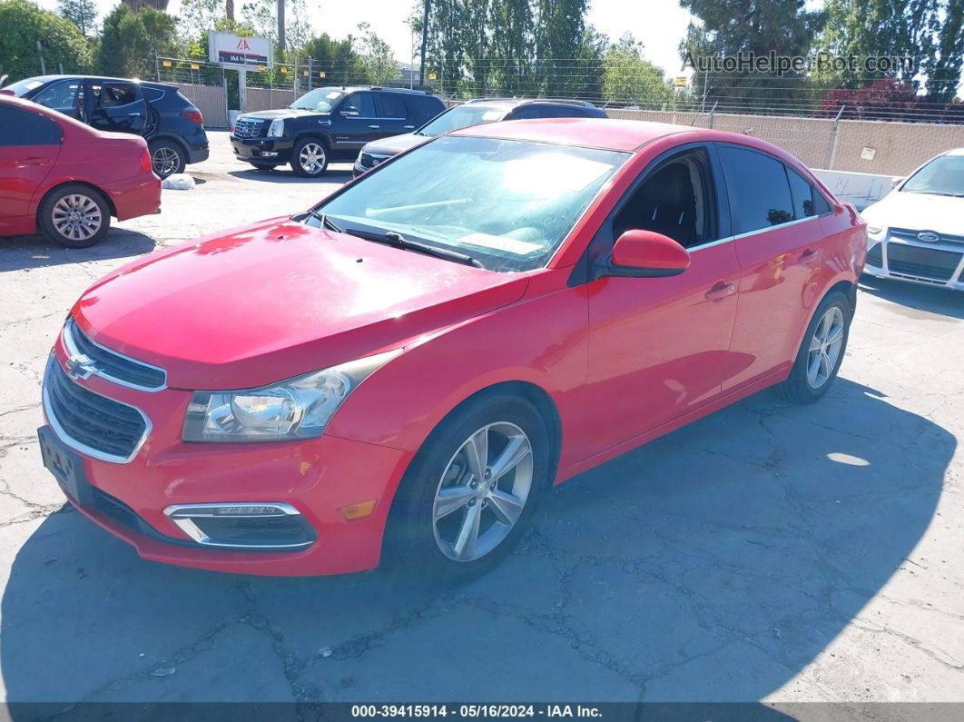 2015 Chevrolet Cruze 2lt Auto Red vin: 1G1PE5SB8F7179313