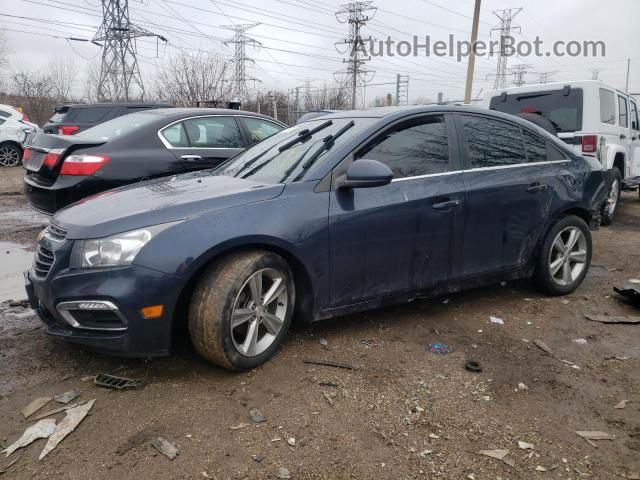 2015 Chevrolet Cruze Lt Blue vin: 1G1PE5SB8F7179926