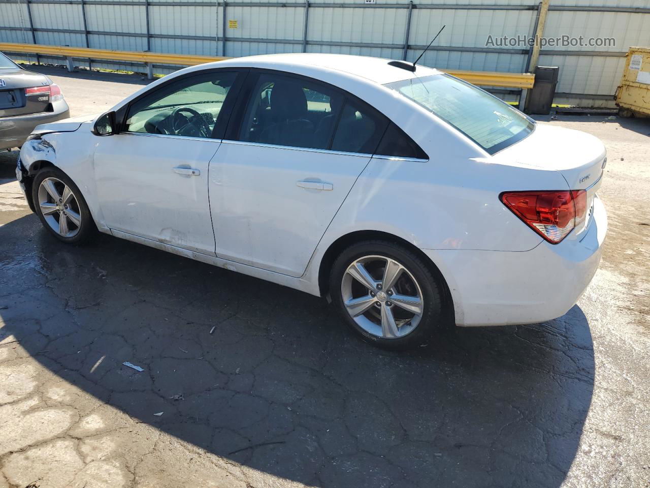 2015 Chevrolet Cruze Lt White vin: 1G1PE5SB8F7217347