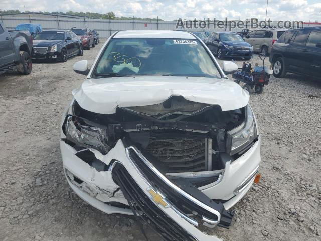 2015 Chevrolet Cruze Lt White vin: 1G1PE5SB8F7259839