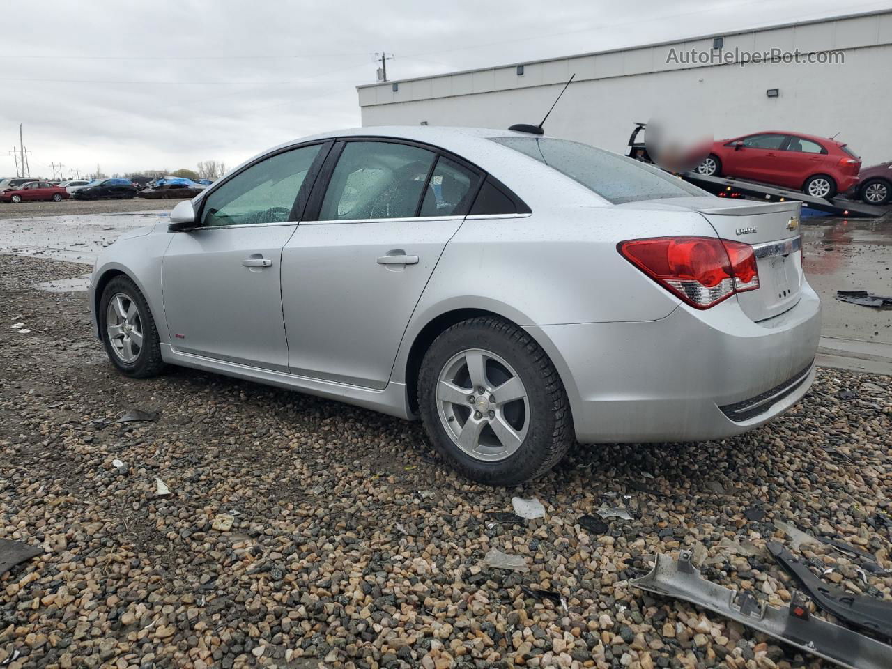 2016 Chevrolet Cruze Limited Lt Silver vin: 1G1PE5SB8G7115631