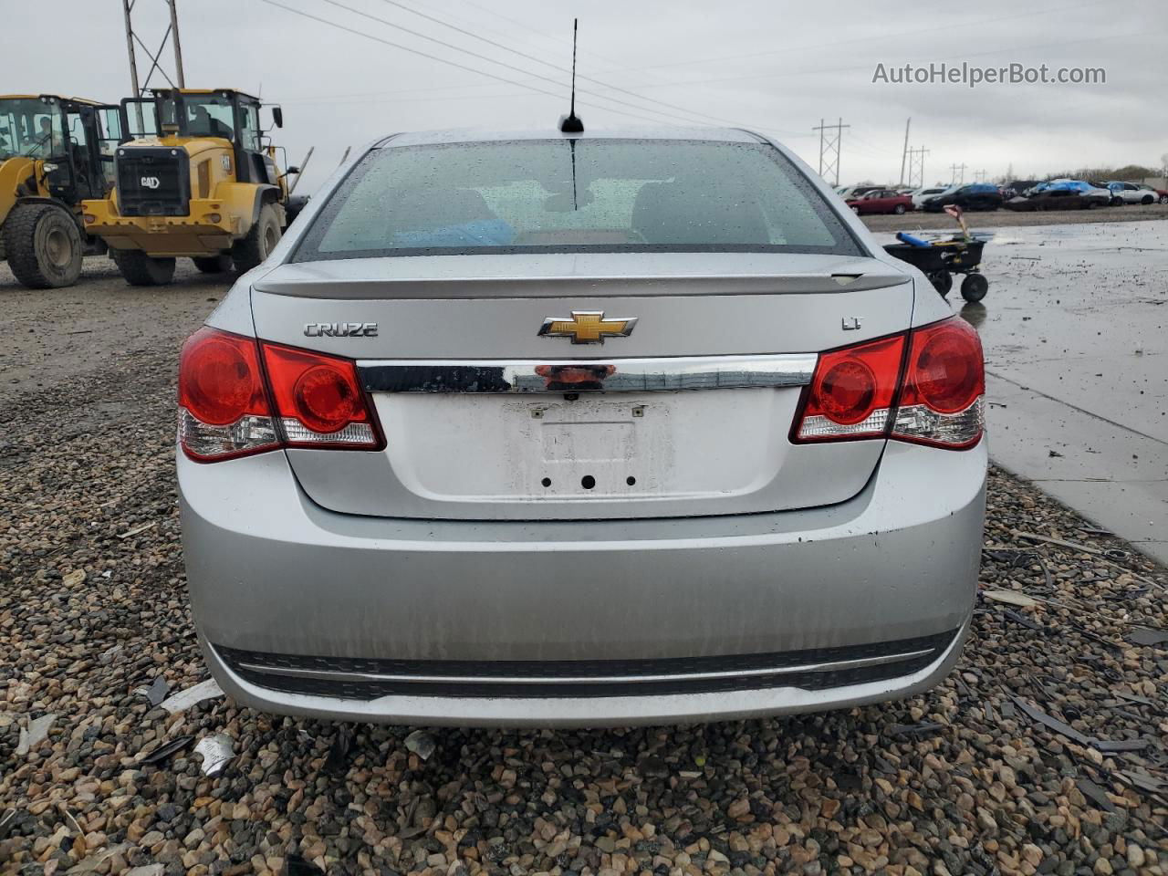 2016 Chevrolet Cruze Limited Lt Silver vin: 1G1PE5SB8G7115631