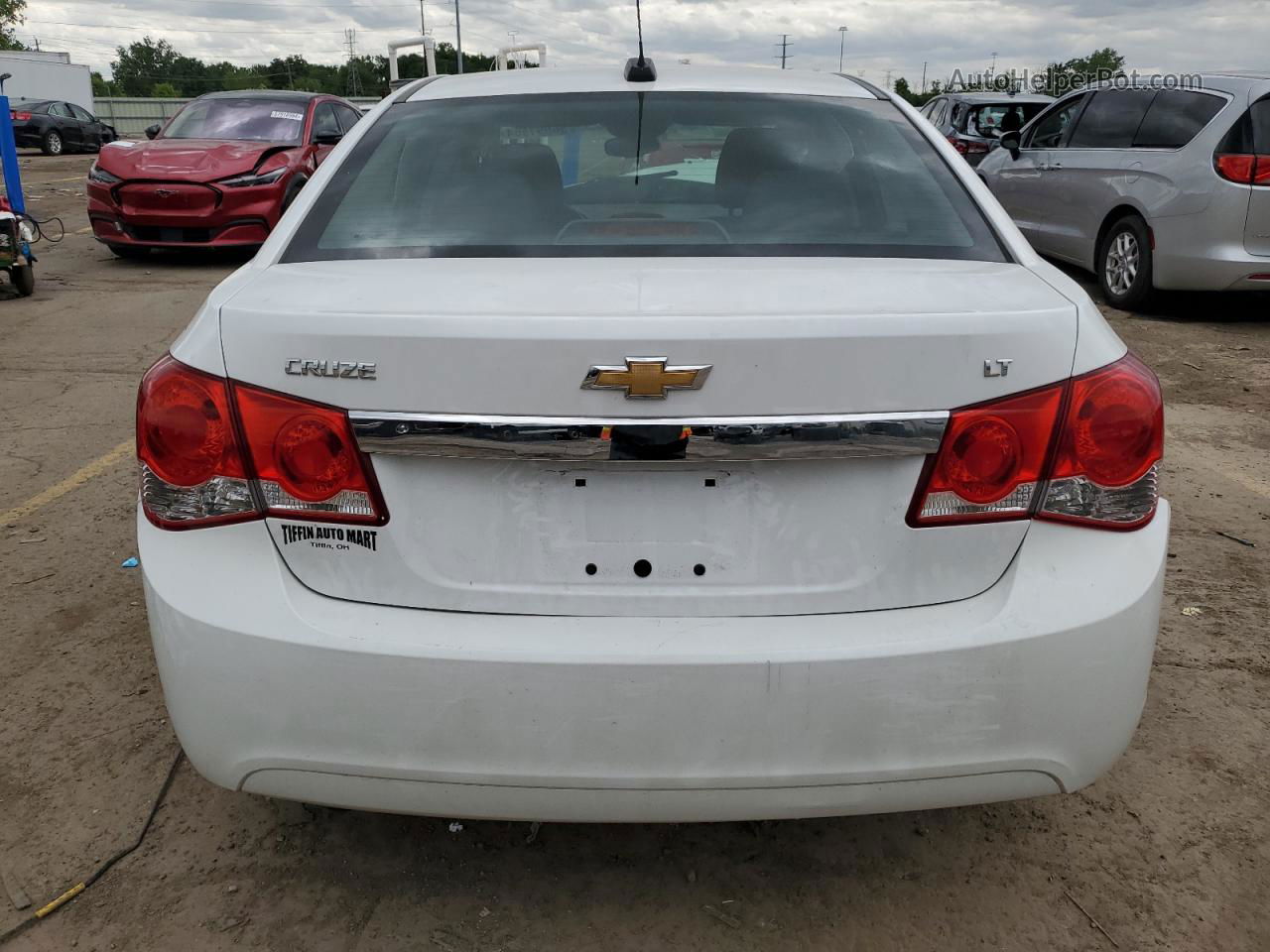 2016 Chevrolet Cruze Limited Lt White vin: 1G1PE5SB8G7148144