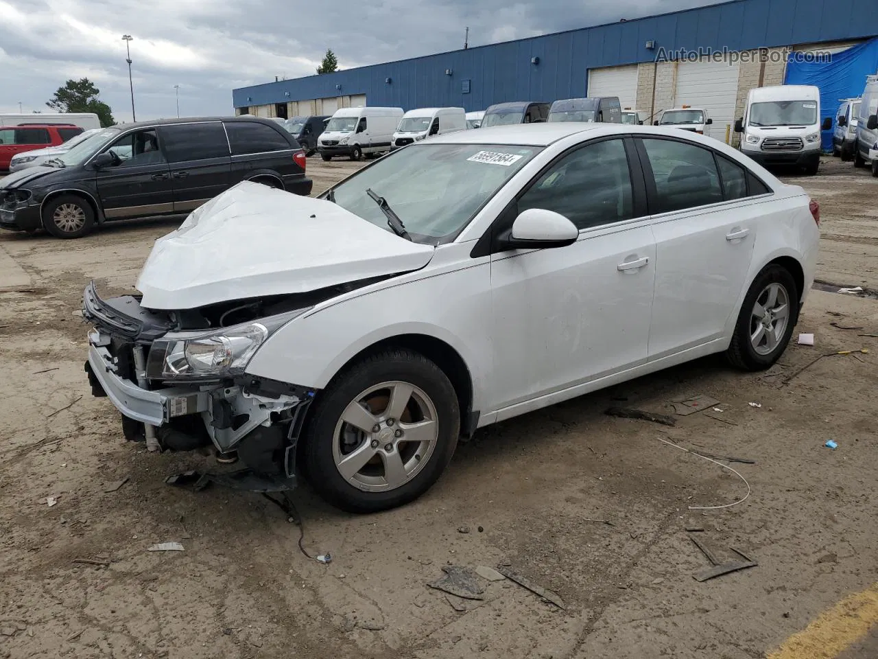 2016 Chevrolet Cruze Limited Lt Белый vin: 1G1PE5SB8G7148144