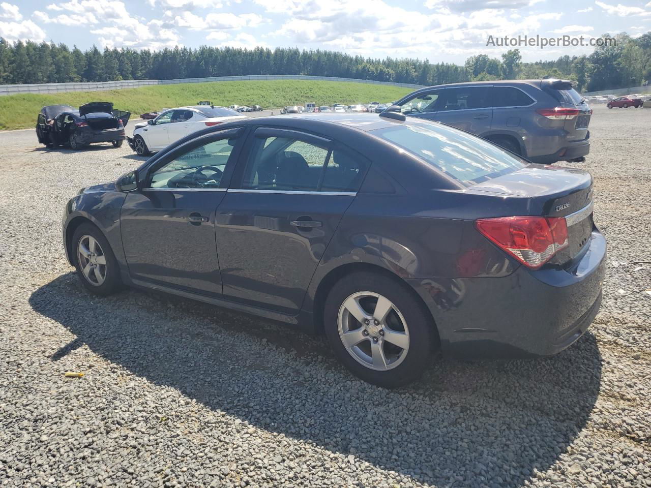 2016 Chevrolet Cruze Limited Lt Charcoal vin: 1G1PE5SB8G7150749