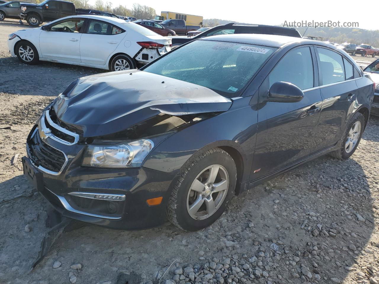 2016 Chevrolet Cruze Limited Lt Blue vin: 1G1PE5SB8G7190572