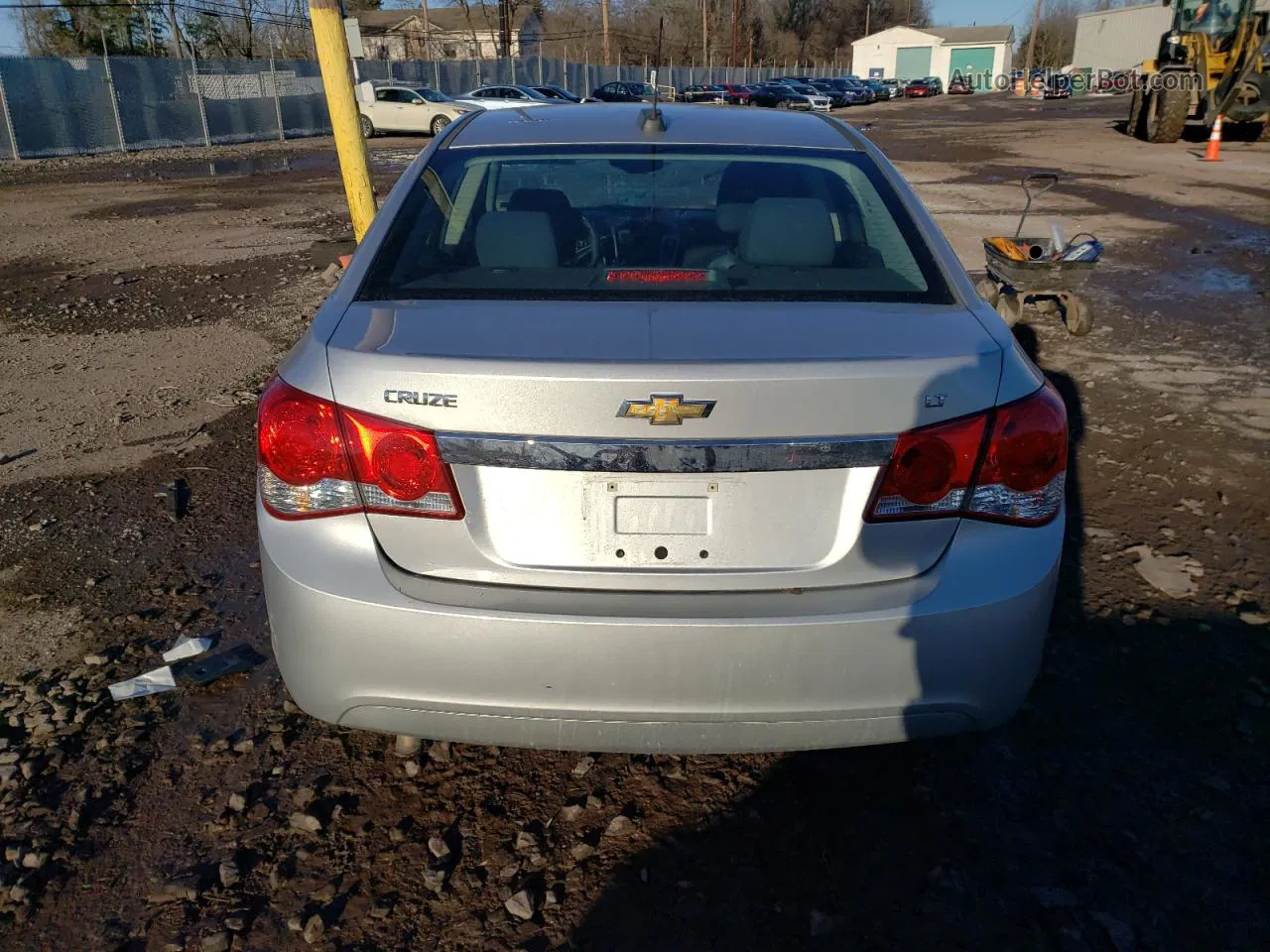 2016 Chevrolet Cruze Limited Lt Silver vin: 1G1PE5SB8G7192015