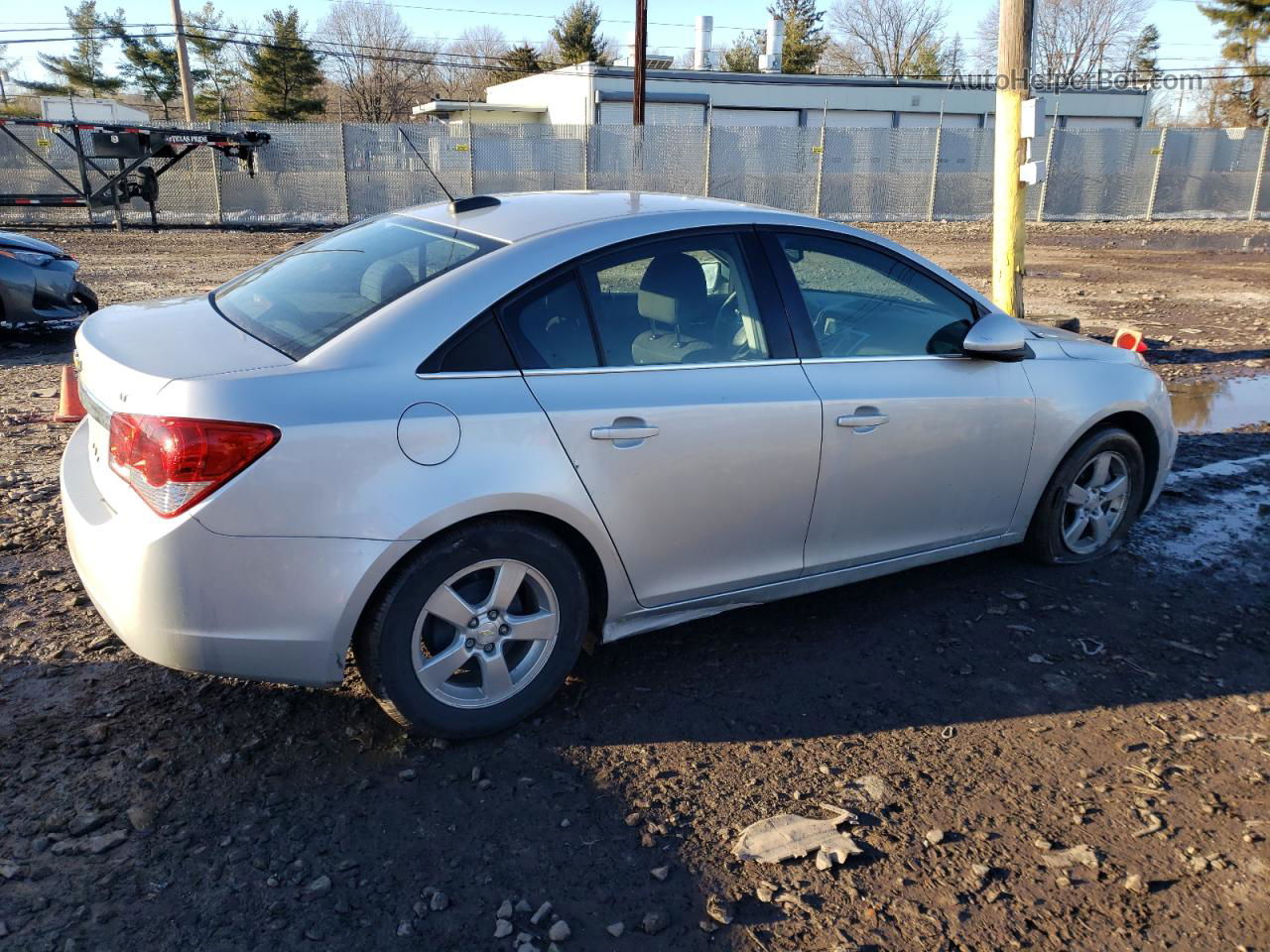 2016 Chevrolet Cruze Limited Lt Silver vin: 1G1PE5SB8G7192015