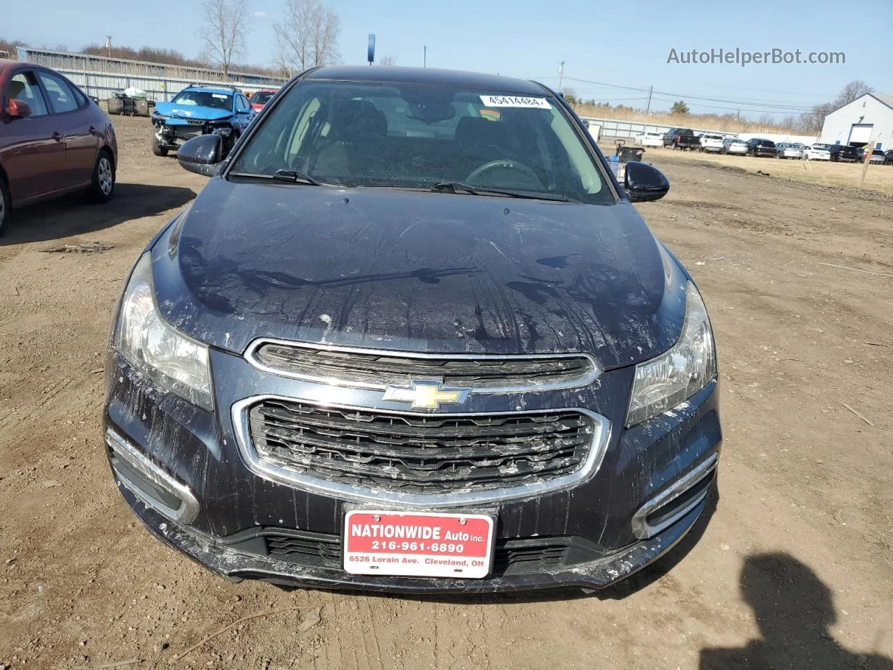 2016 Chevrolet Cruze Limited Lt Gray vin: 1G1PE5SB8G7215759