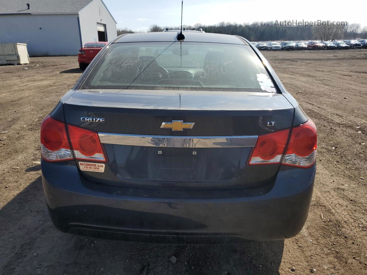 2016 Chevrolet Cruze Limited Lt Серый vin: 1G1PE5SB8G7215759