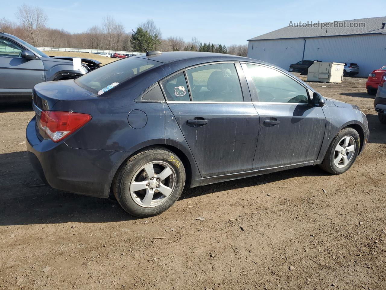 2016 Chevrolet Cruze Limited Lt Gray vin: 1G1PE5SB8G7215759