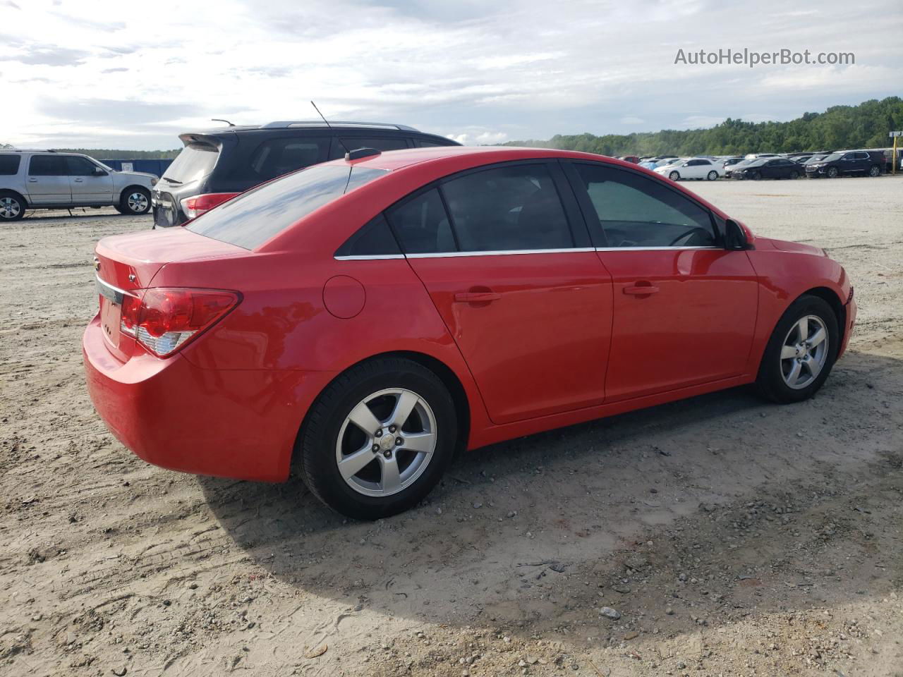 2016 Chevrolet Cruze Limited Lt Red vin: 1G1PE5SB8G7227460