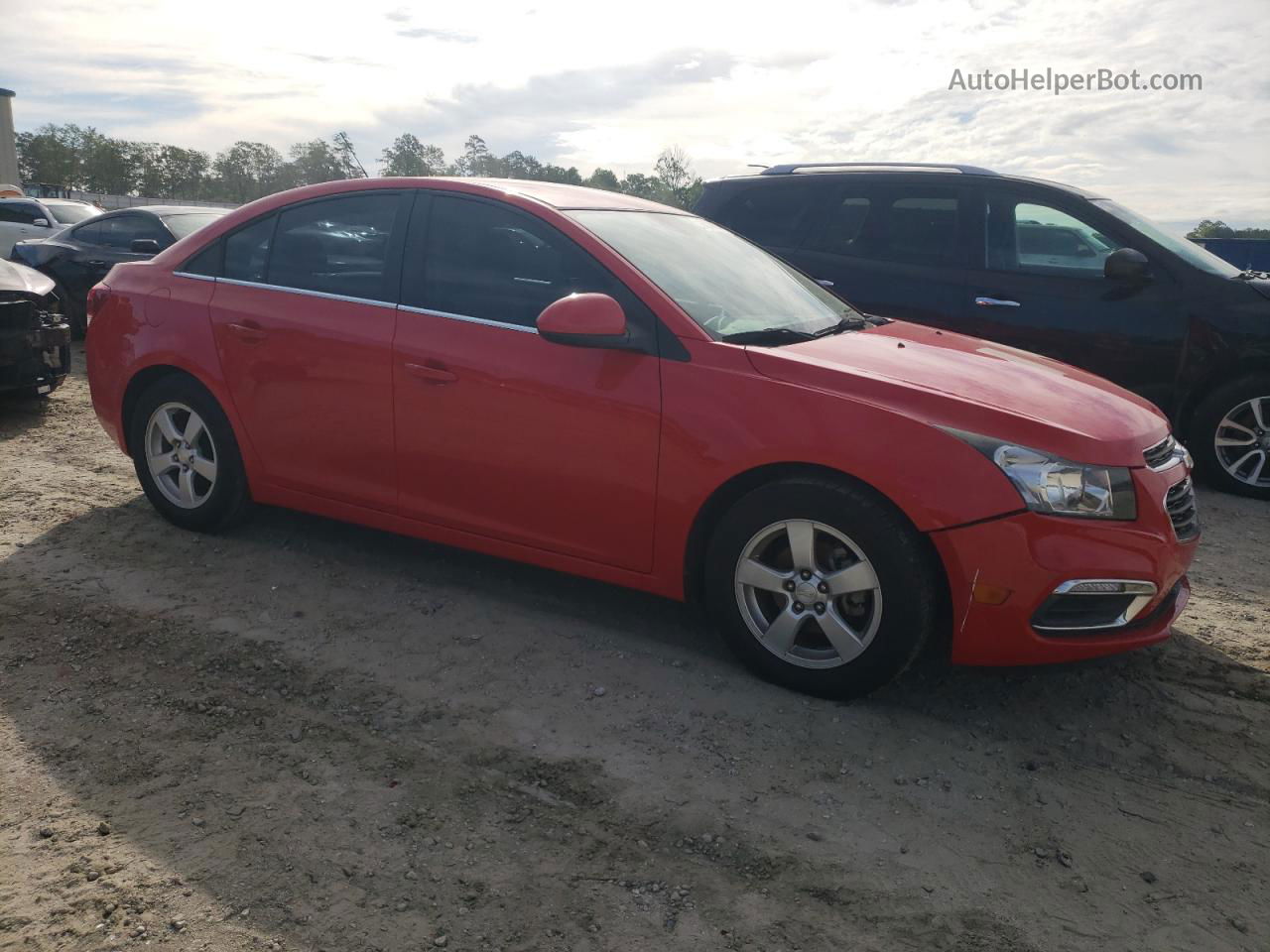 2016 Chevrolet Cruze Limited Lt Red vin: 1G1PE5SB8G7227460