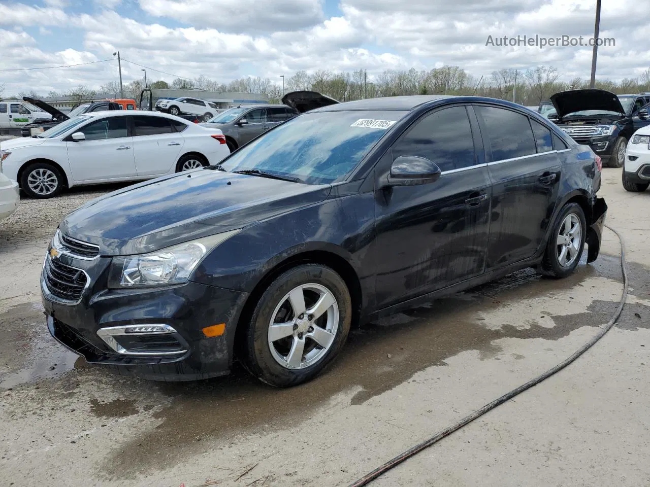 2016 Chevrolet Cruze Limited Lt Gray vin: 1G1PE5SB8G7227975