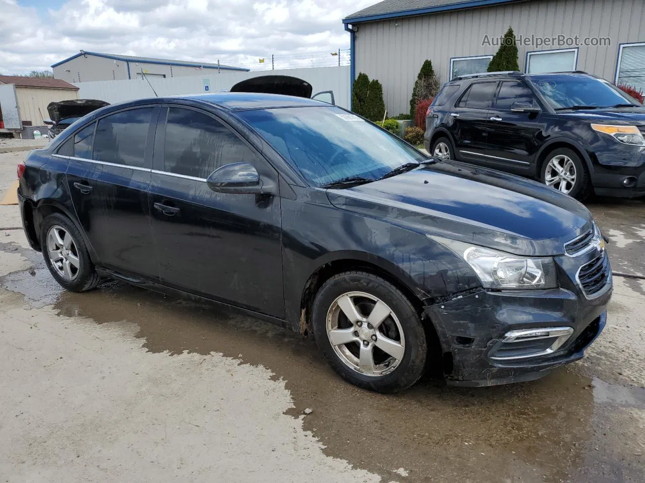 2016 Chevrolet Cruze Limited Lt Gray vin: 1G1PE5SB8G7227975