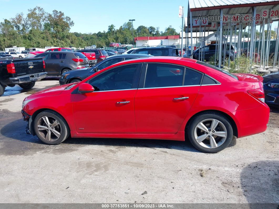 2013 Chevrolet Cruze 2lt Auto Red vin: 1G1PE5SB9D7190639