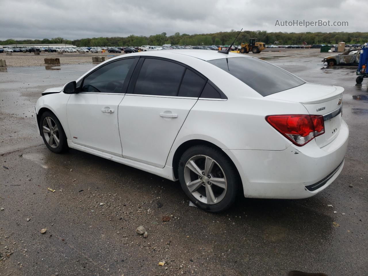 2013 Chevrolet Cruze Lt White vin: 1G1PE5SB9D7200473