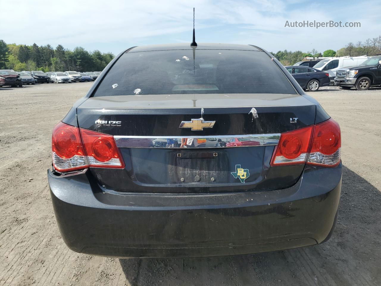 2013 Chevrolet Cruze Lt Black vin: 1G1PE5SB9D7281037