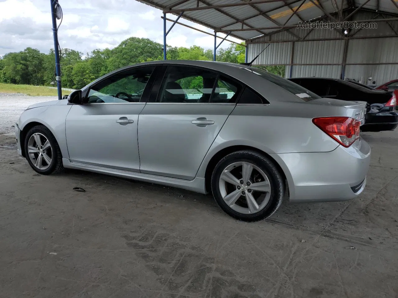 2014 Chevrolet Cruze Lt Silver vin: 1G1PE5SB9E7274686