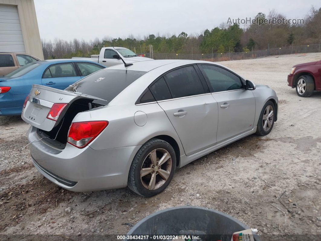 2014 Chevrolet Cruze 2lt Auto Silver vin: 1G1PE5SB9E7278690