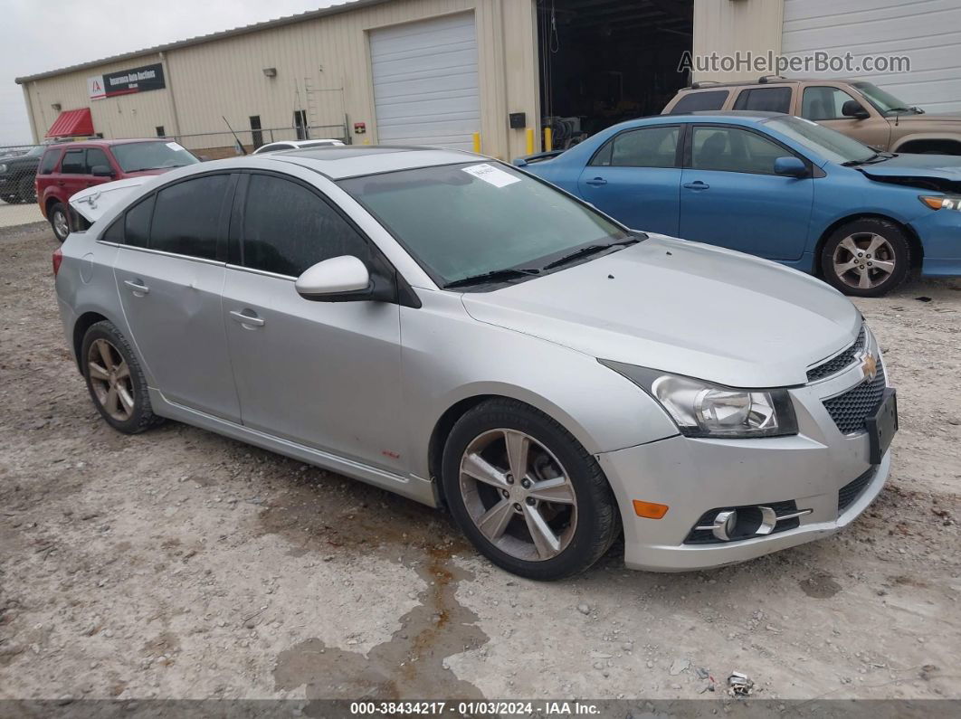 2014 Chevrolet Cruze 2lt Auto Silver vin: 1G1PE5SB9E7278690