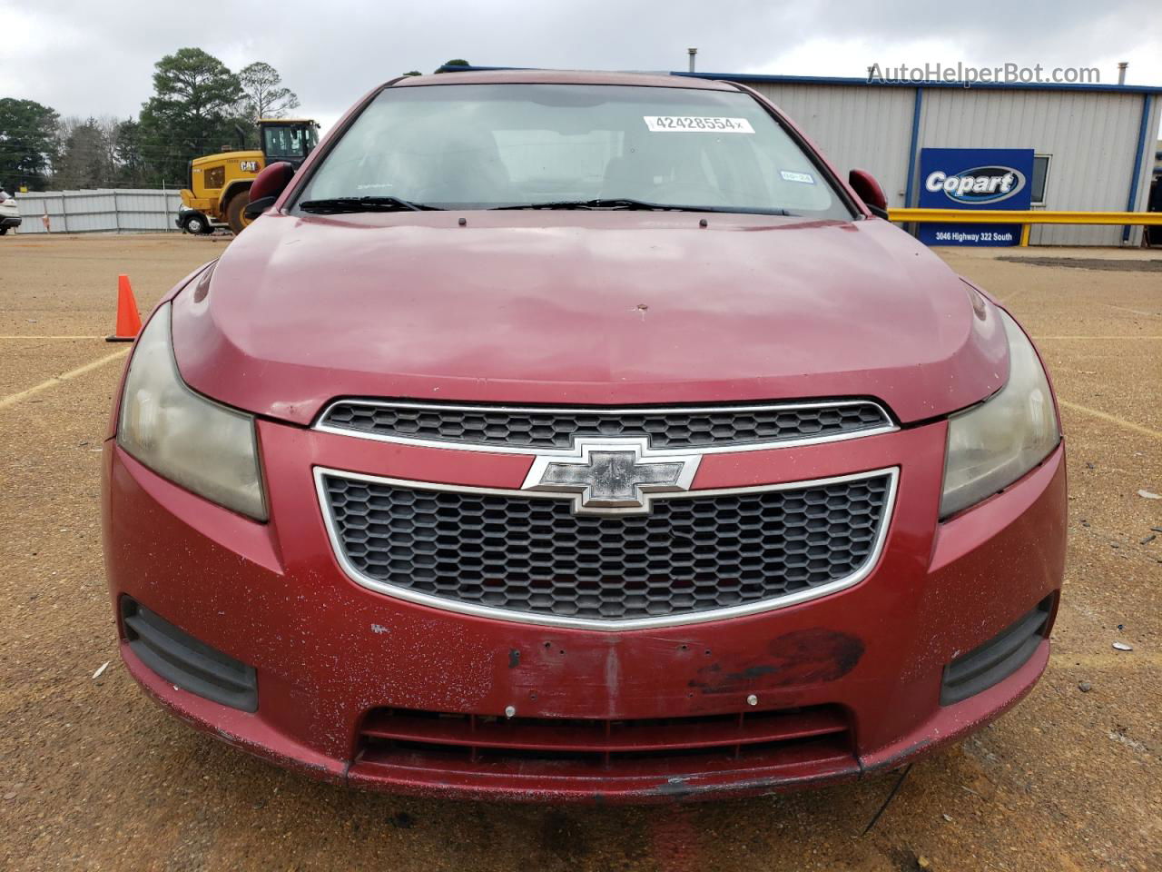 2014 Chevrolet Cruze Lt Красный vin: 1G1PE5SB9E7368633