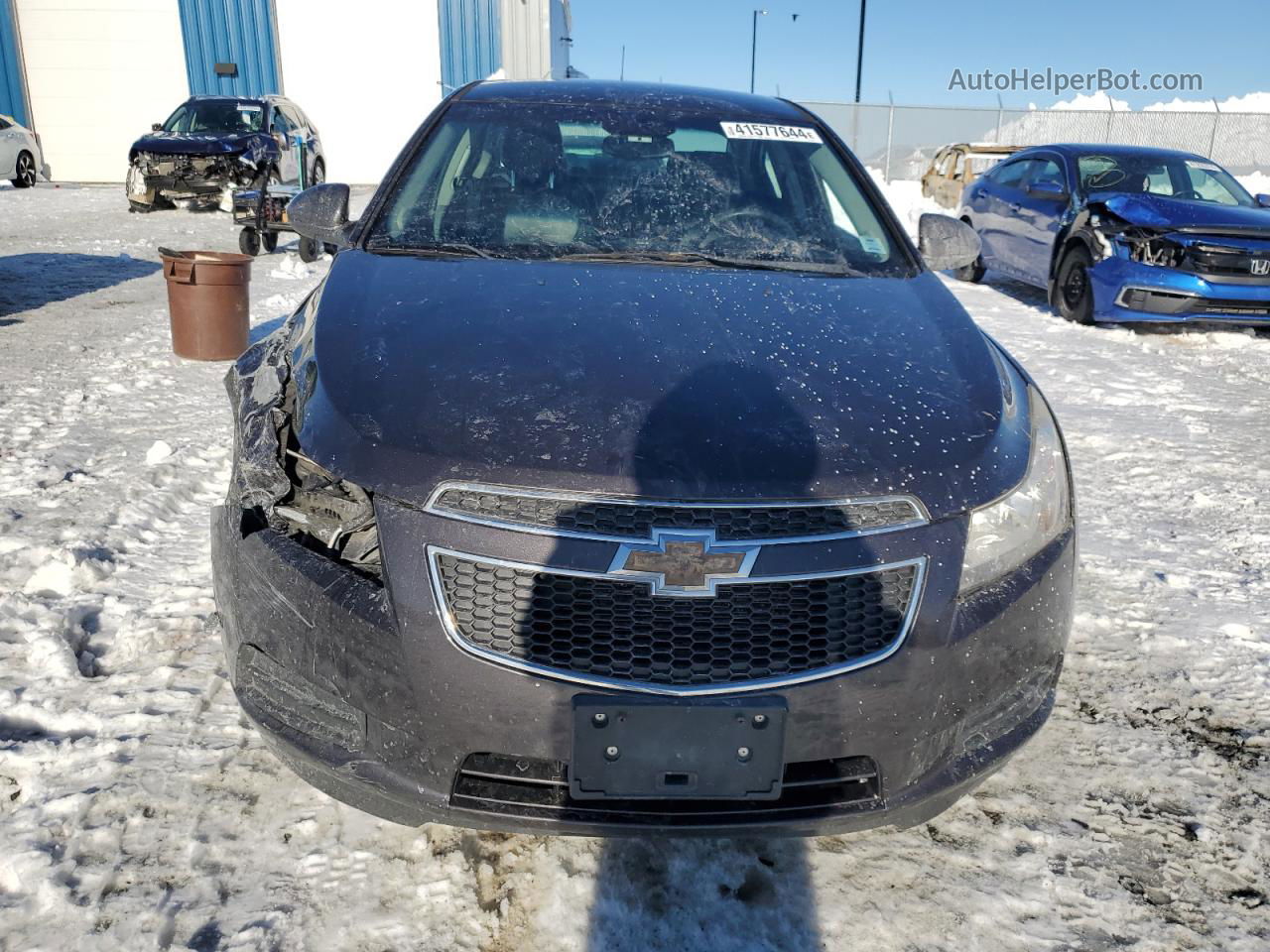 2014 Chevrolet Cruze Lt Charcoal vin: 1G1PE5SB9E7382628