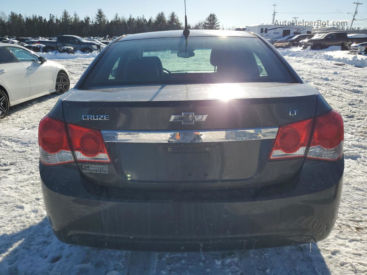 2014 Chevrolet Cruze Lt Charcoal vin: 1G1PE5SB9E7382628