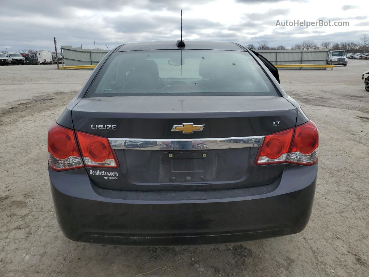 2015 Chevrolet Cruze Lt Gray vin: 1G1PE5SB9F7127964