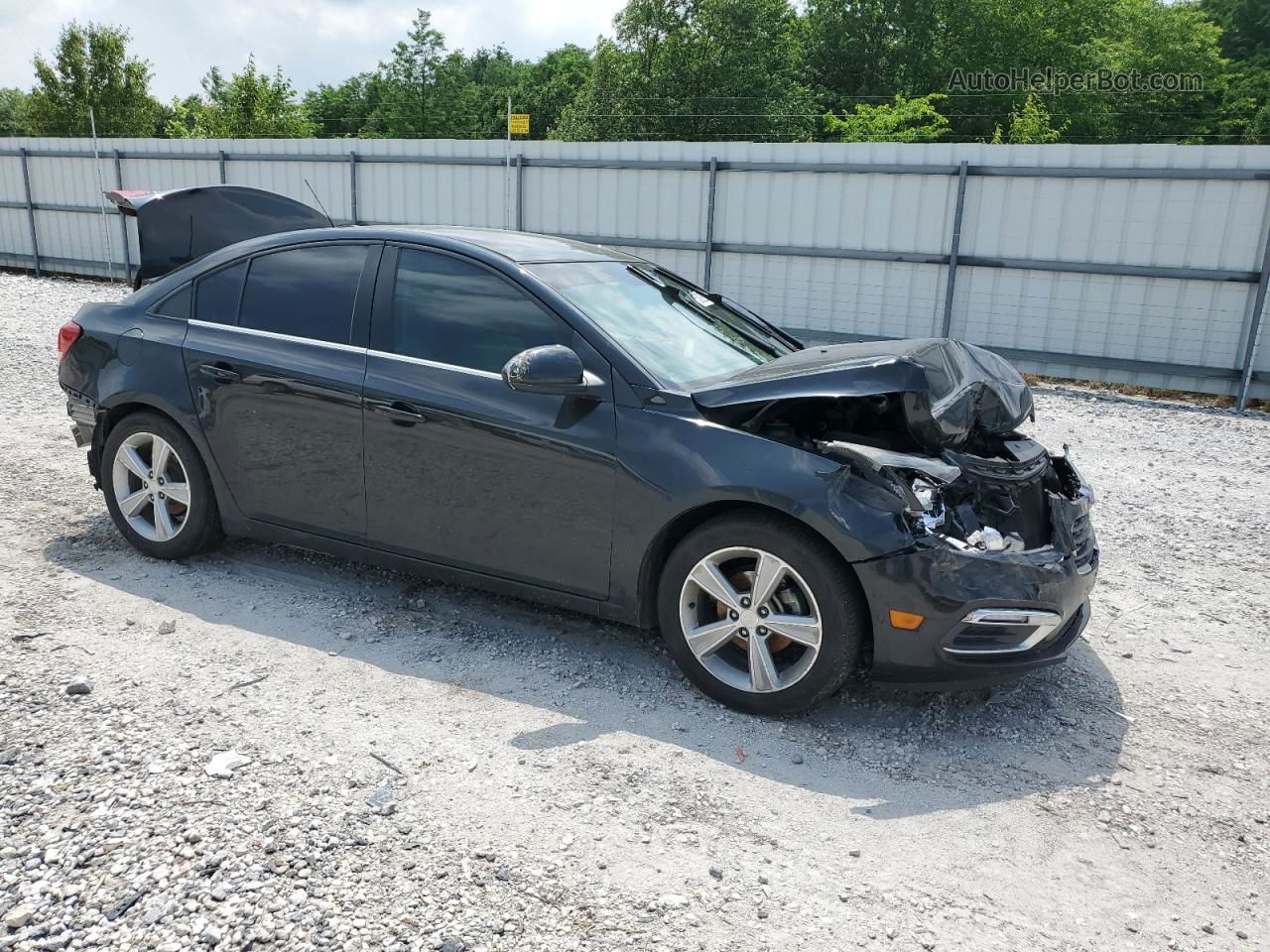 2015 Chevrolet Cruze Lt Black vin: 1G1PE5SB9F7173858