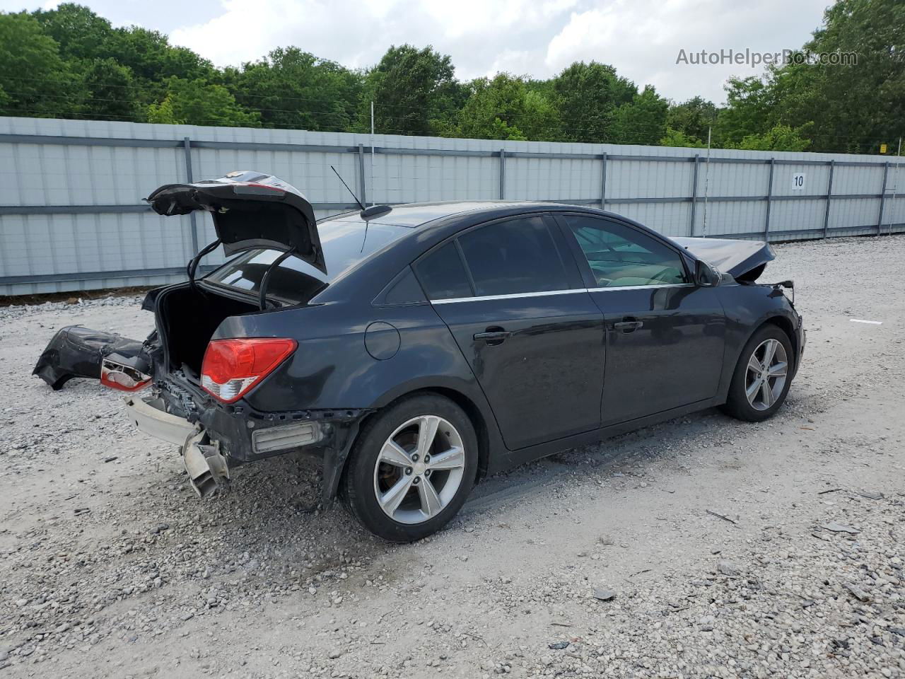 2015 Chevrolet Cruze Lt Black vin: 1G1PE5SB9F7173858