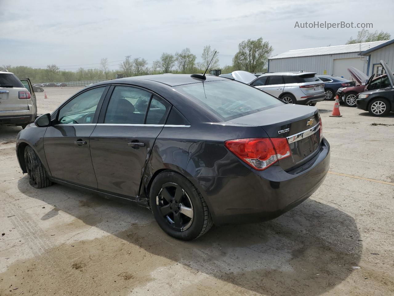 2016 Chevrolet Cruze Limited Lt Серый vin: 1G1PE5SB9G7100314