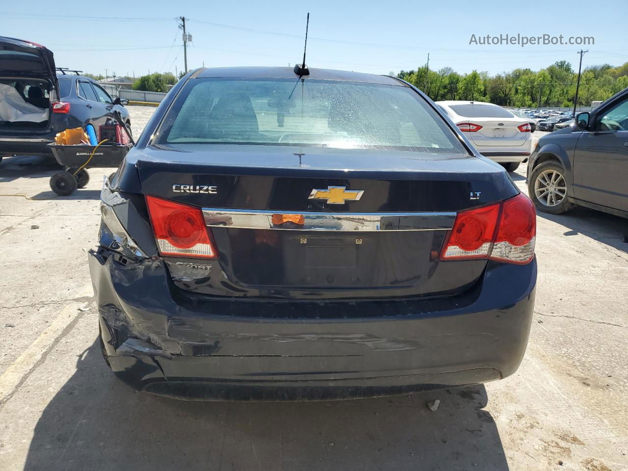 2016 Chevrolet Cruze Limited Lt Черный vin: 1G1PE5SB9G7104637