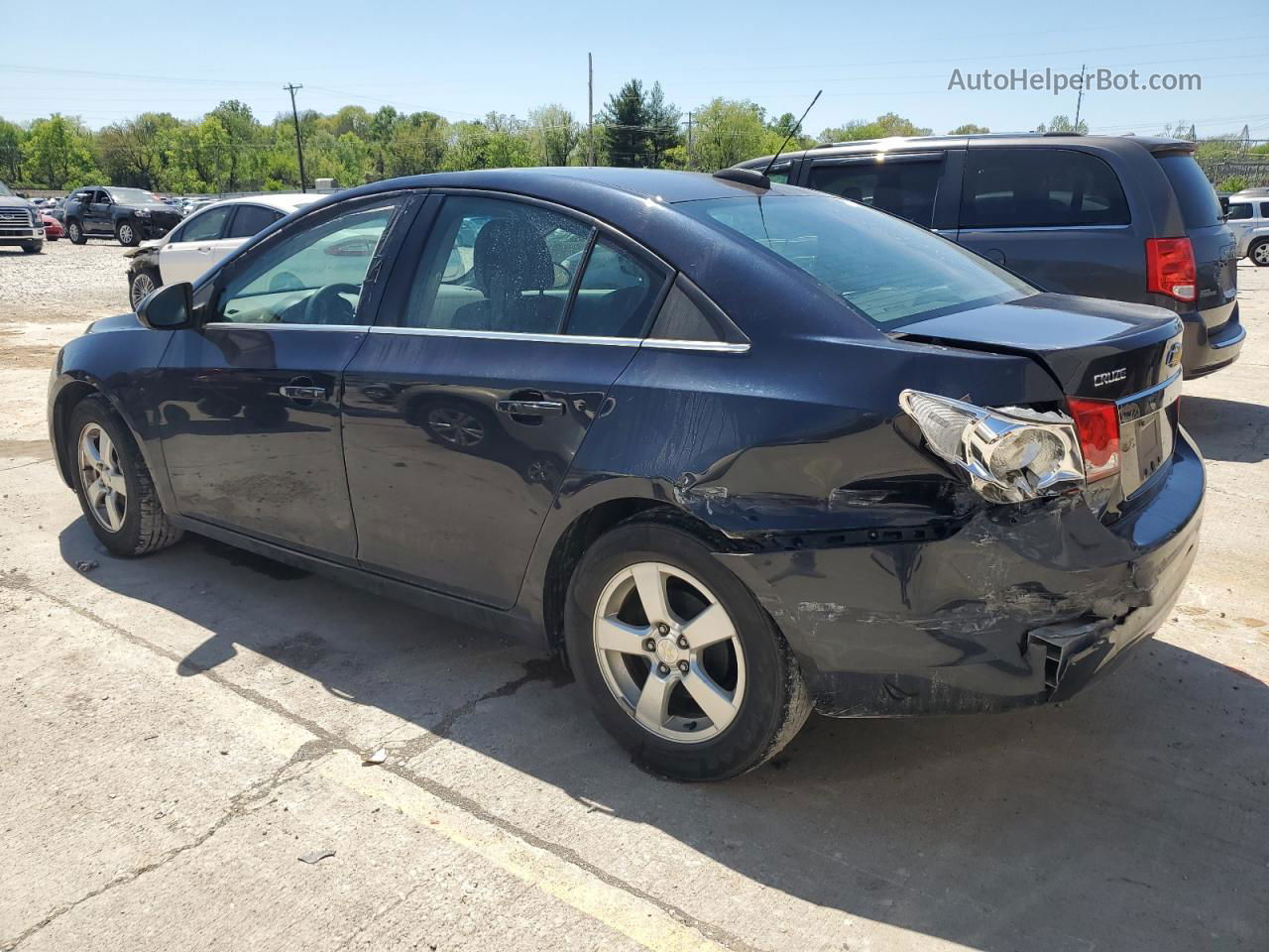 2016 Chevrolet Cruze Limited Lt Черный vin: 1G1PE5SB9G7104637