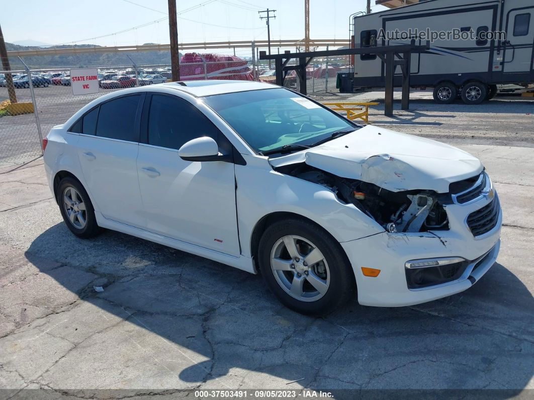 2016 Chevrolet Cruze Limited Lt Белый vin: 1G1PE5SB9G7137380