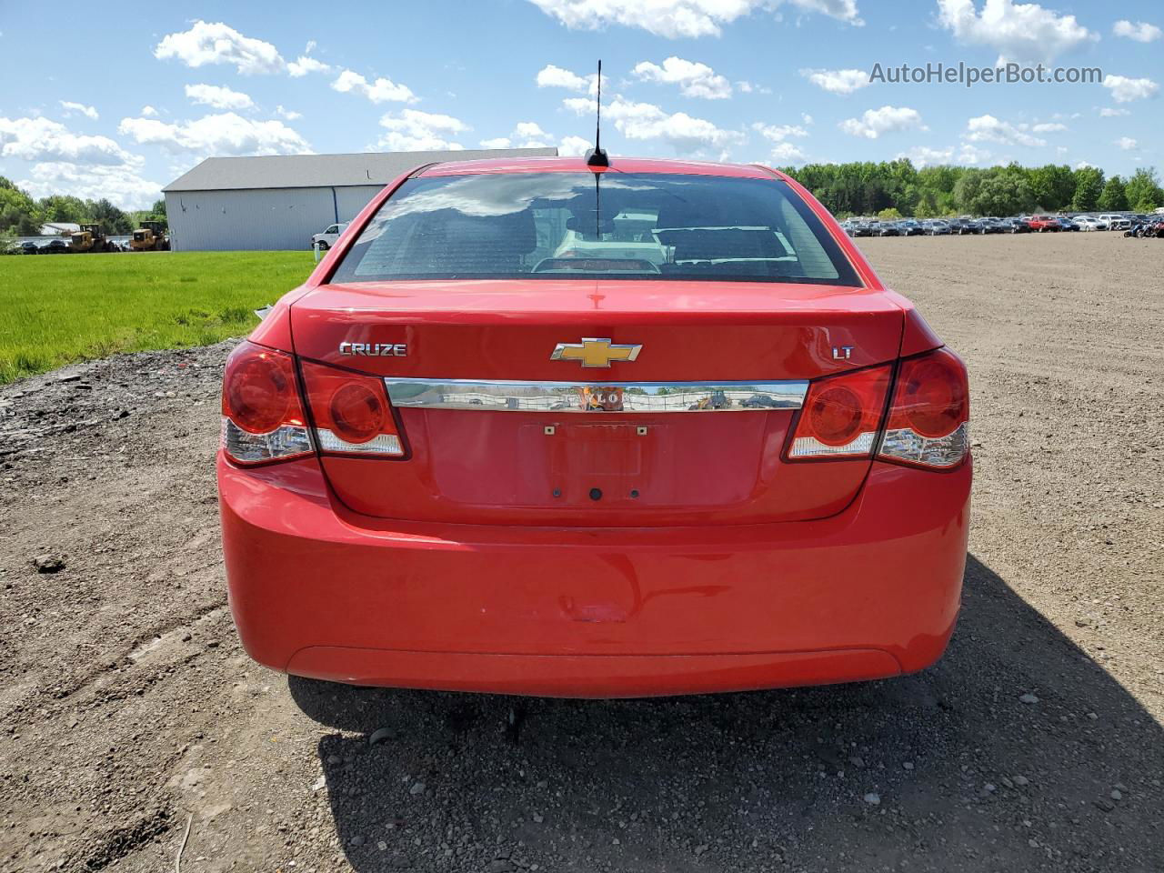 2016 Chevrolet Cruze Limited Lt Red vin: 1G1PE5SB9G7155278