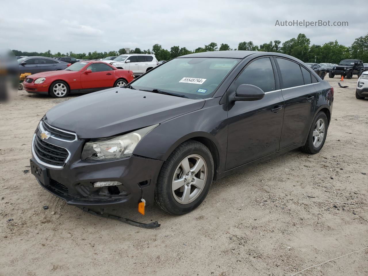 2016 Chevrolet Cruze Limited Lt Черный vin: 1G1PE5SB9G7172937