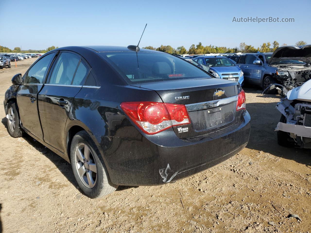 2016 Chevrolet Cruze Limited Lt Black vin: 1G1PE5SB9G7179855