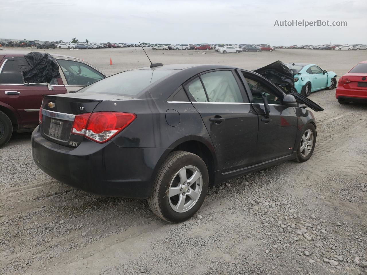 2016 Chevrolet Cruze Limited Lt Черный vin: 1G1PE5SB9G7183565