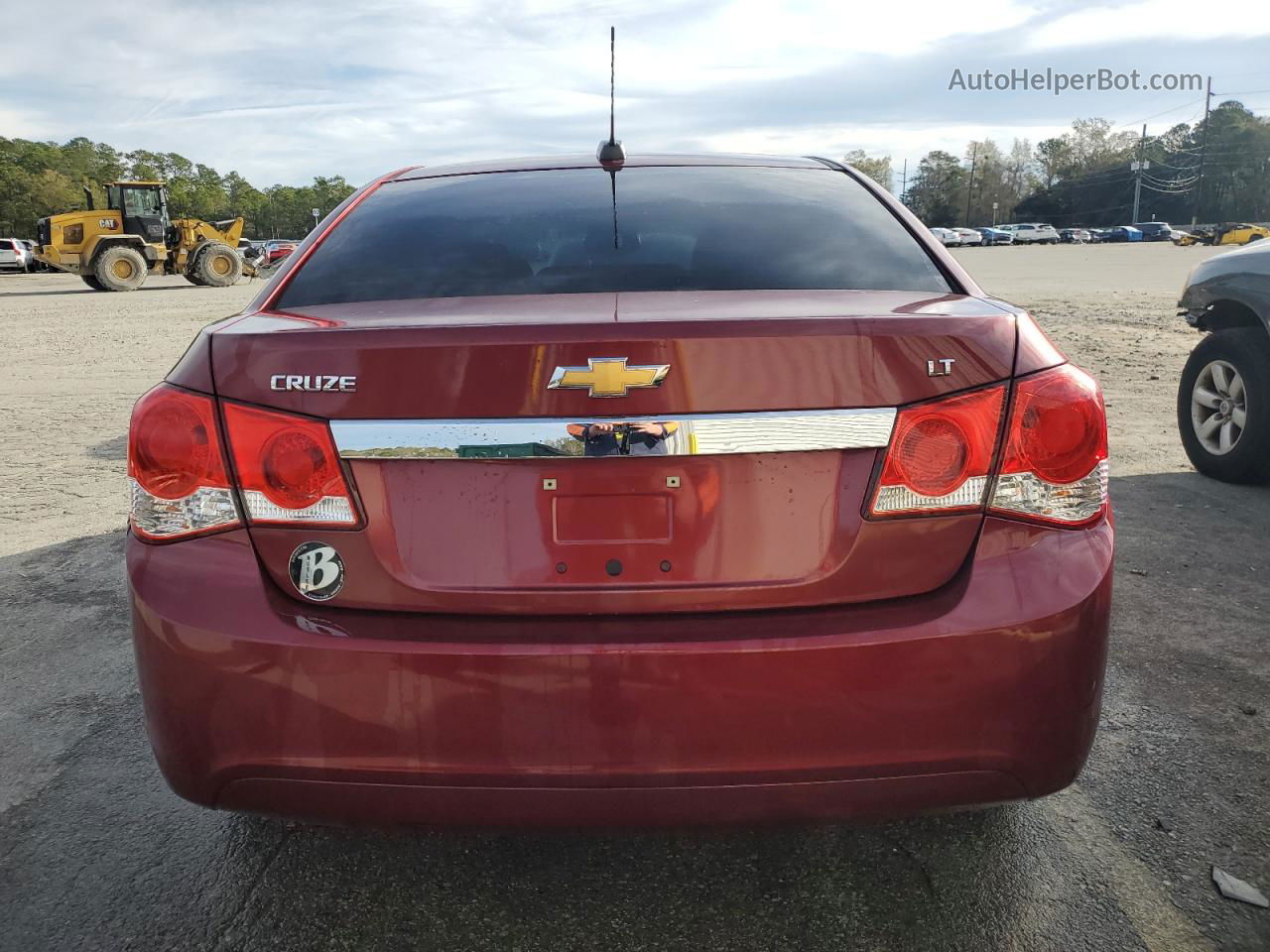 2016 Chevrolet Cruze Limited Lt Red vin: 1G1PE5SB9G7195294