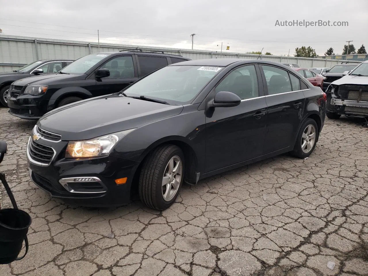 2016 Chevrolet Cruze Limited Lt Black vin: 1G1PE5SB9G7196428