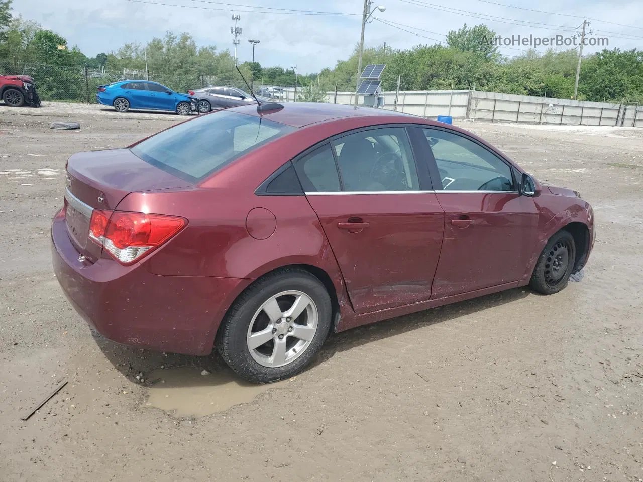 2016 Chevrolet Cruze Limited Lt Коричневый vin: 1G1PE5SB9G7213311