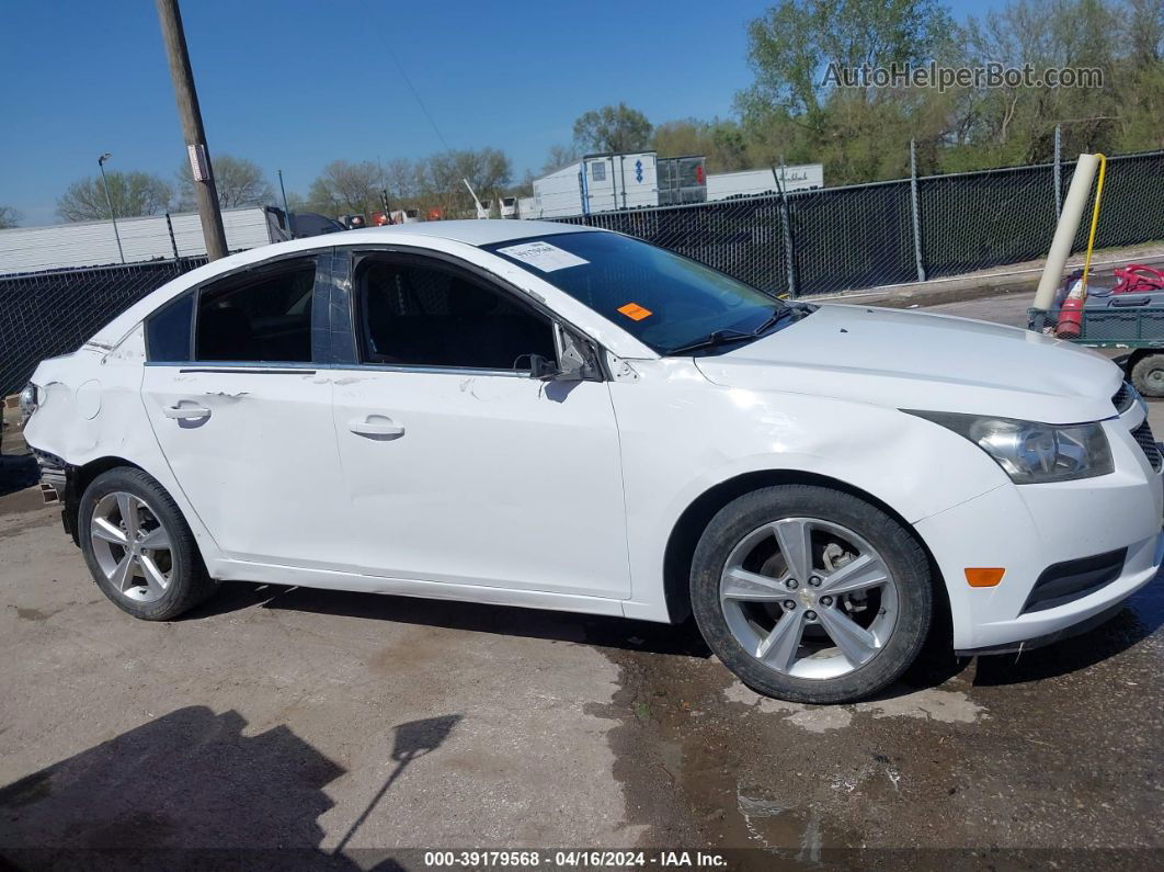 2013 Chevrolet Cruze 2lt Auto White vin: 1G1PE5SBXD7126609